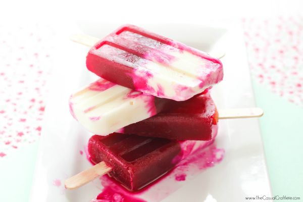 Citrus Yogurt Popsicle Citrus yogurt ice pops vegan popsicle