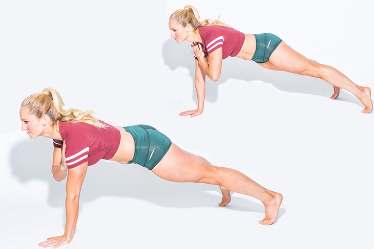 Plank Shoulder Tap Article Image Plank Shoulder Tap - Handstand Exercises