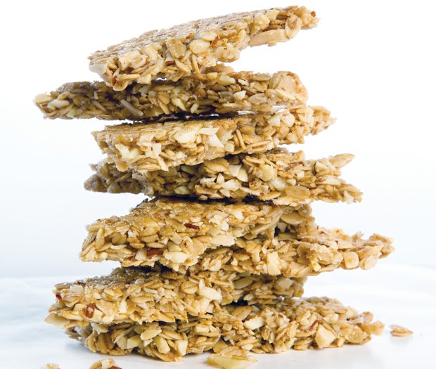 Almond-Oat Granola Bars promo image