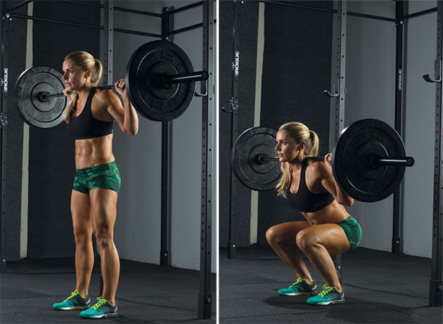 Back-Squat Back Squat - Strength Workout