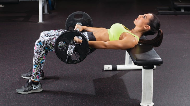 Bench hip thrust