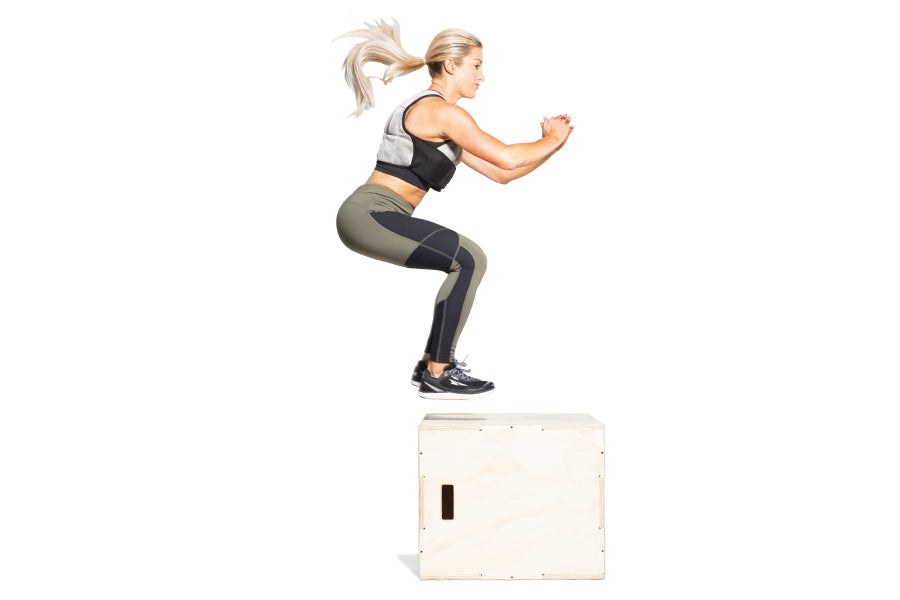 jumping with weighted vest