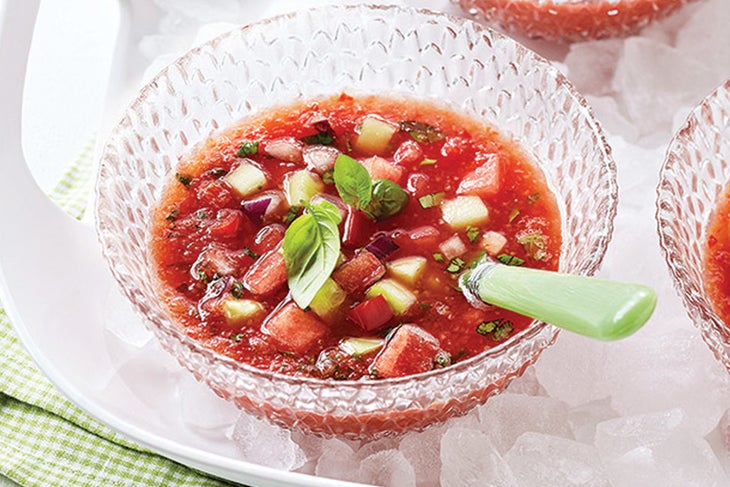 Gazpacho Basil Watermelon Gazpacho