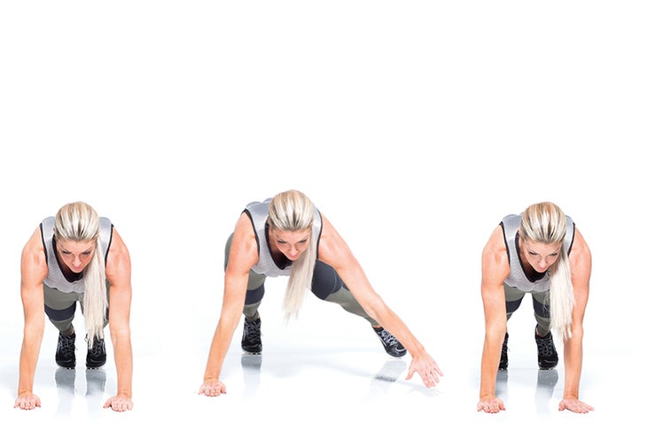 Plank Walk Lateral Plank Walk