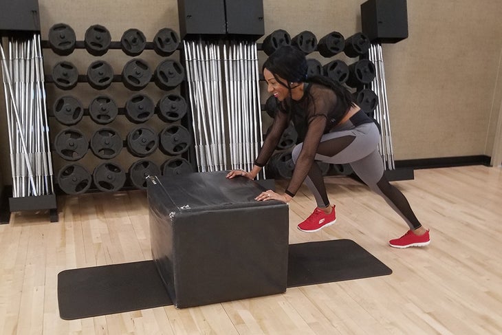 Plyo-Box Mountain Climbers None
