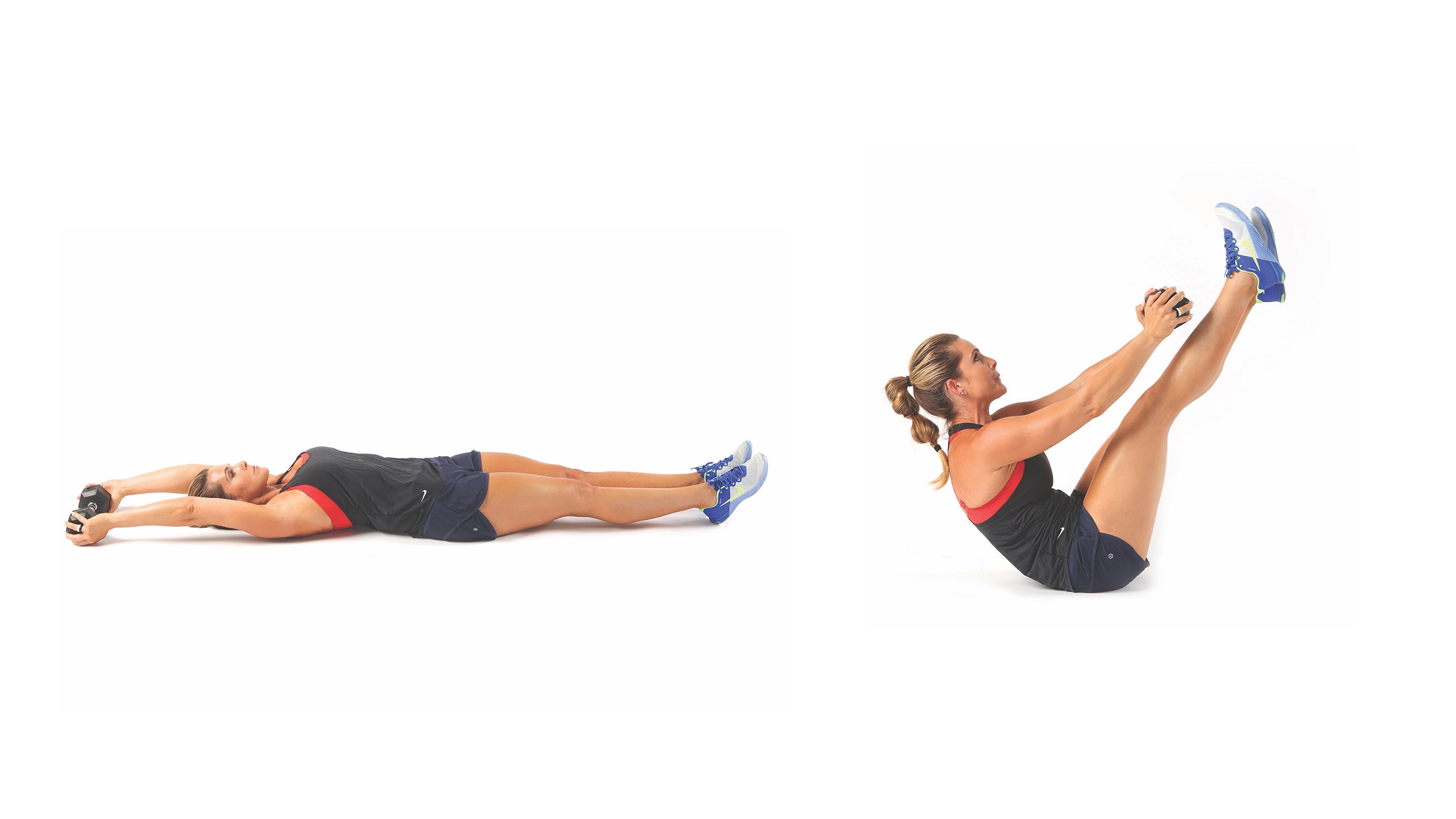 Dumbbell V Up