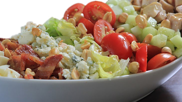 Cobb Salad with Peanuts