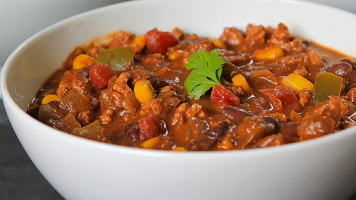 Peanut Turkey Chili