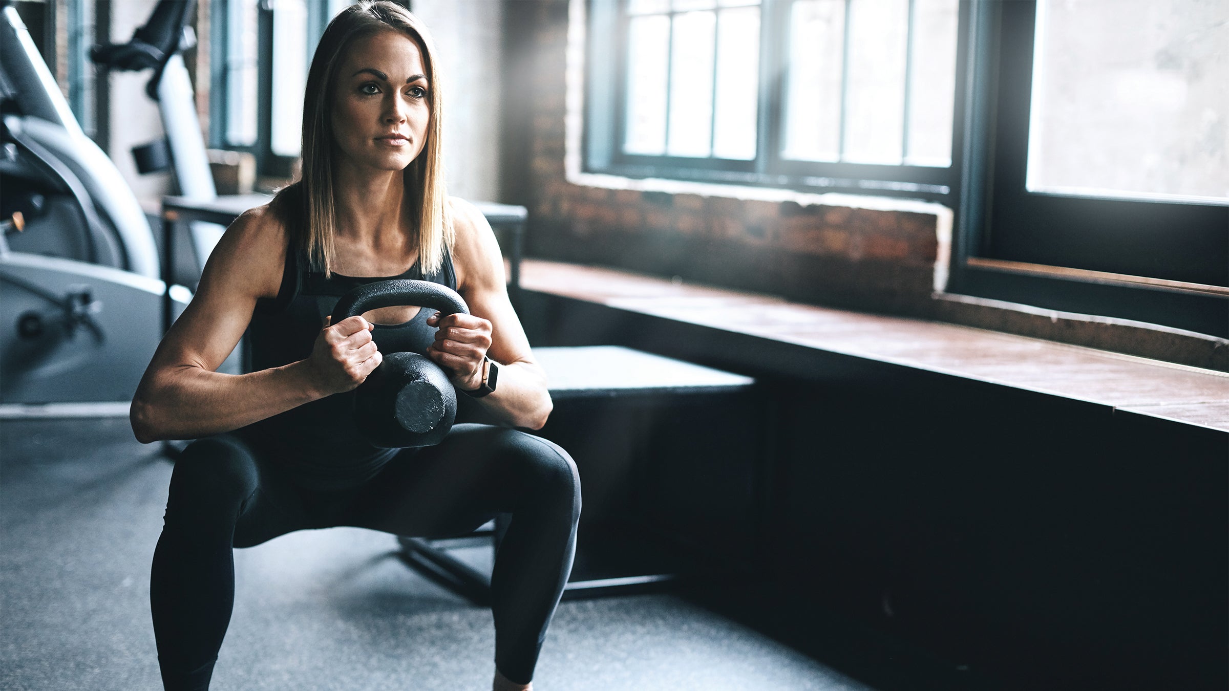 Kettlebell Front Squat