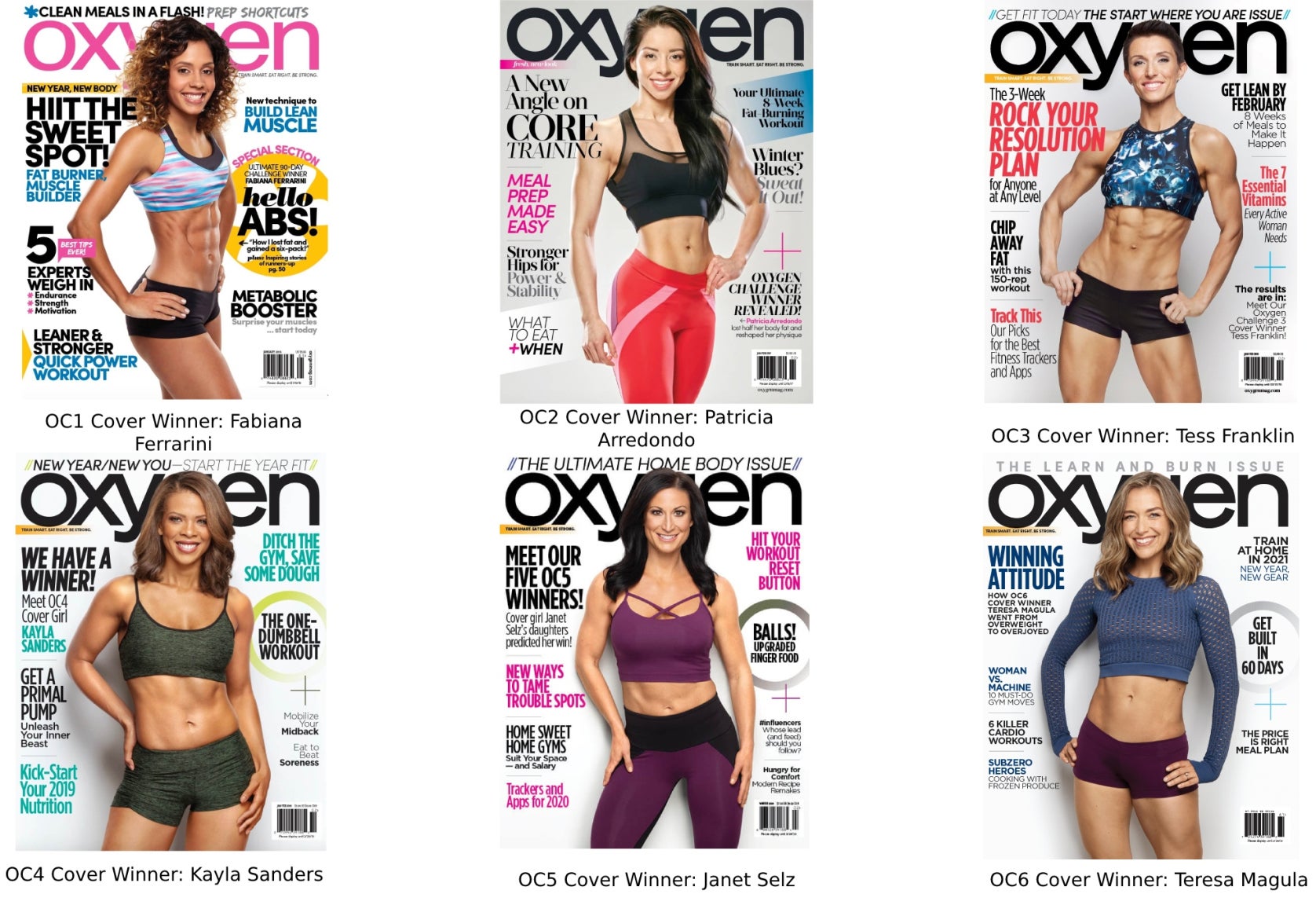 Oxygen Challenge Winners