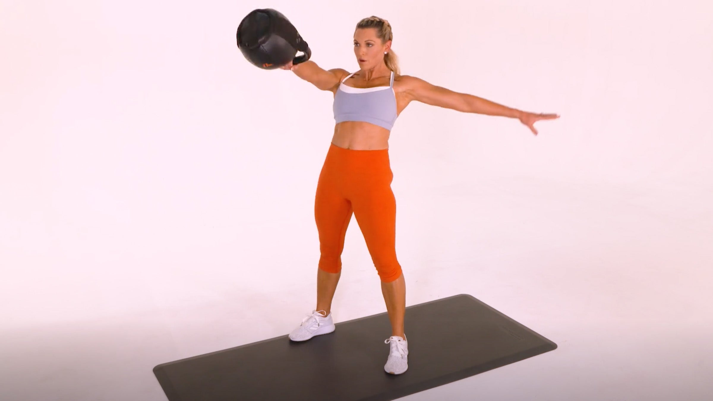 Kettlebell OneArm Russian Swing Oxygen Mag