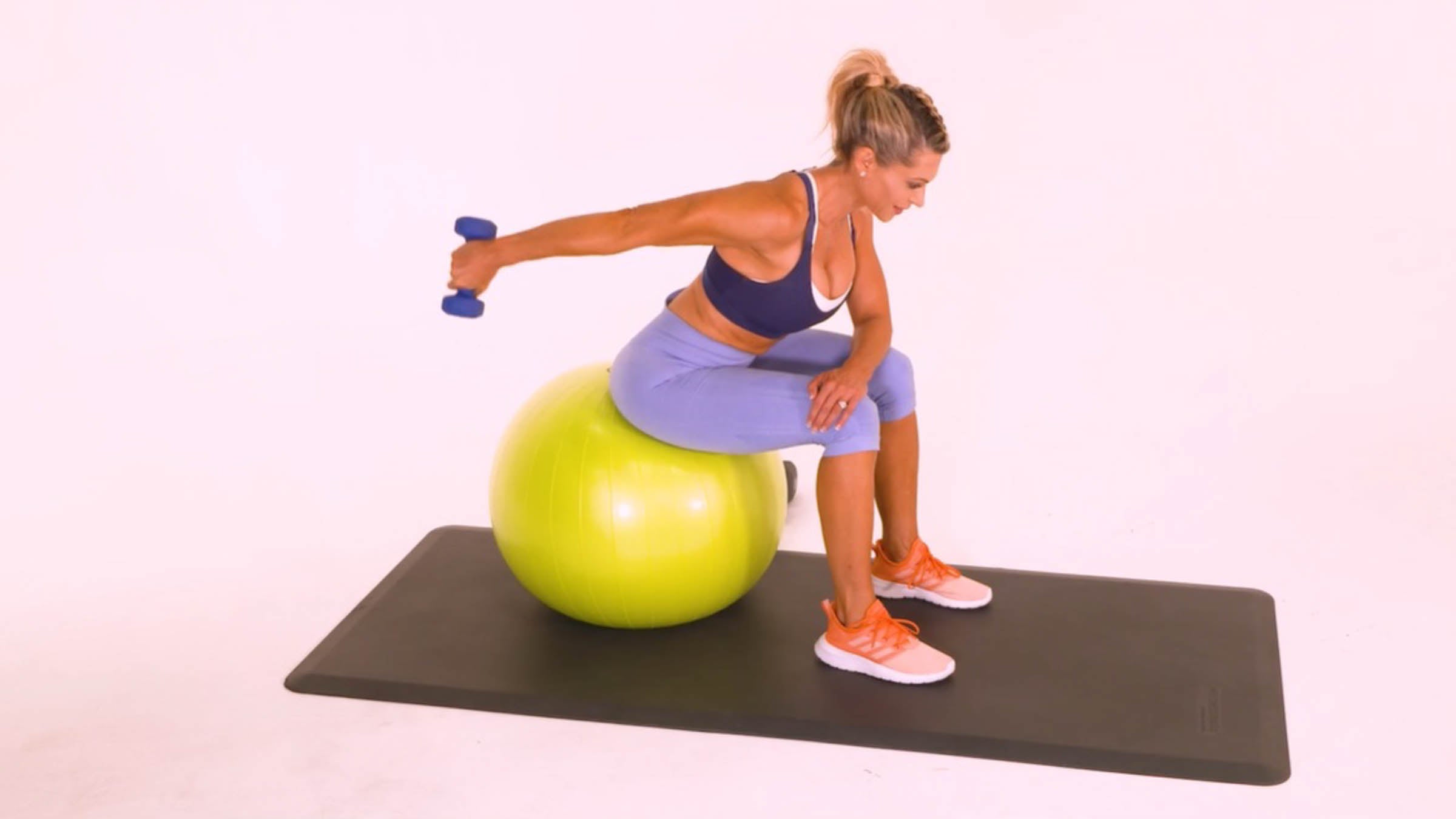 StabilityBall OneArm Triceps Kickback Oxygen Mag