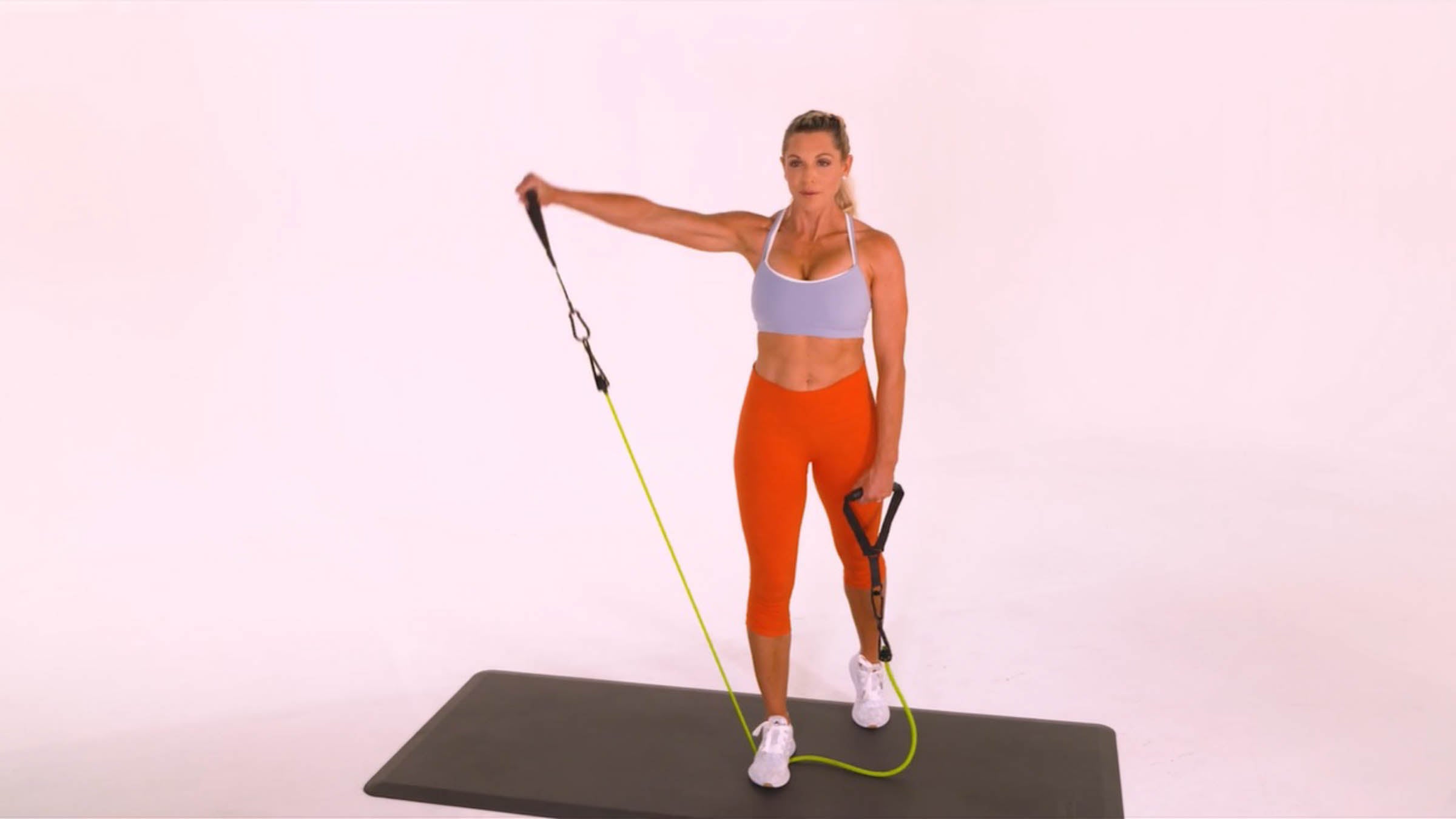 ResistanceBand OneArm Lateral Raise Oxygen Mag