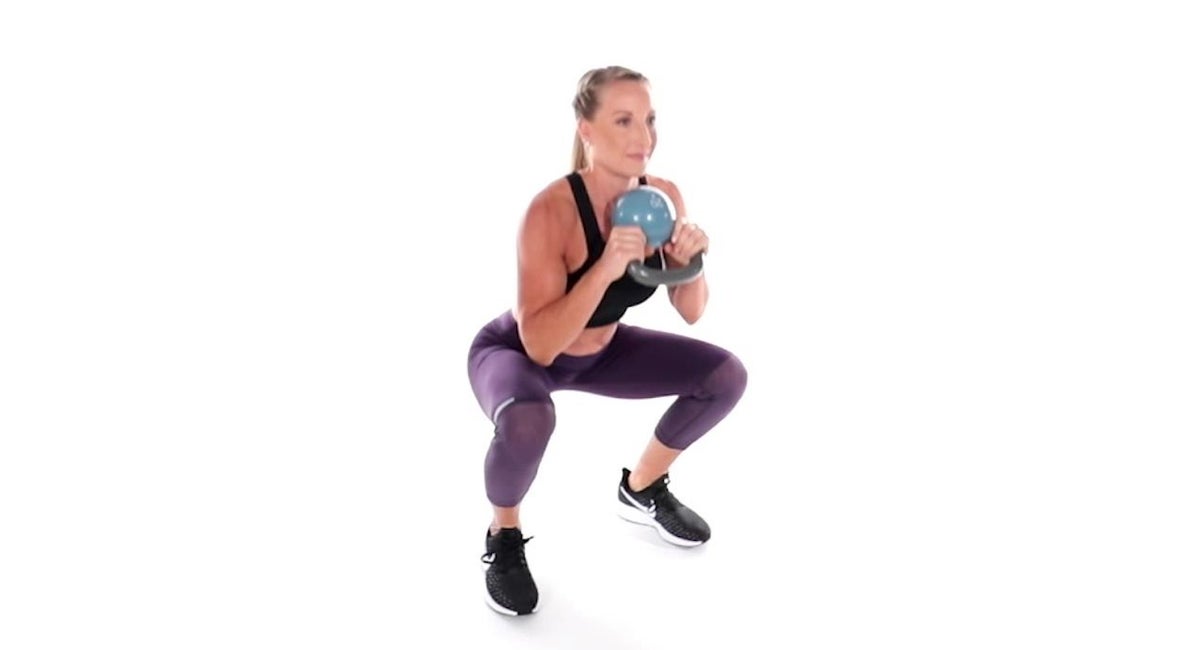 Kettlebell Goblet Squat Oxygen Mag