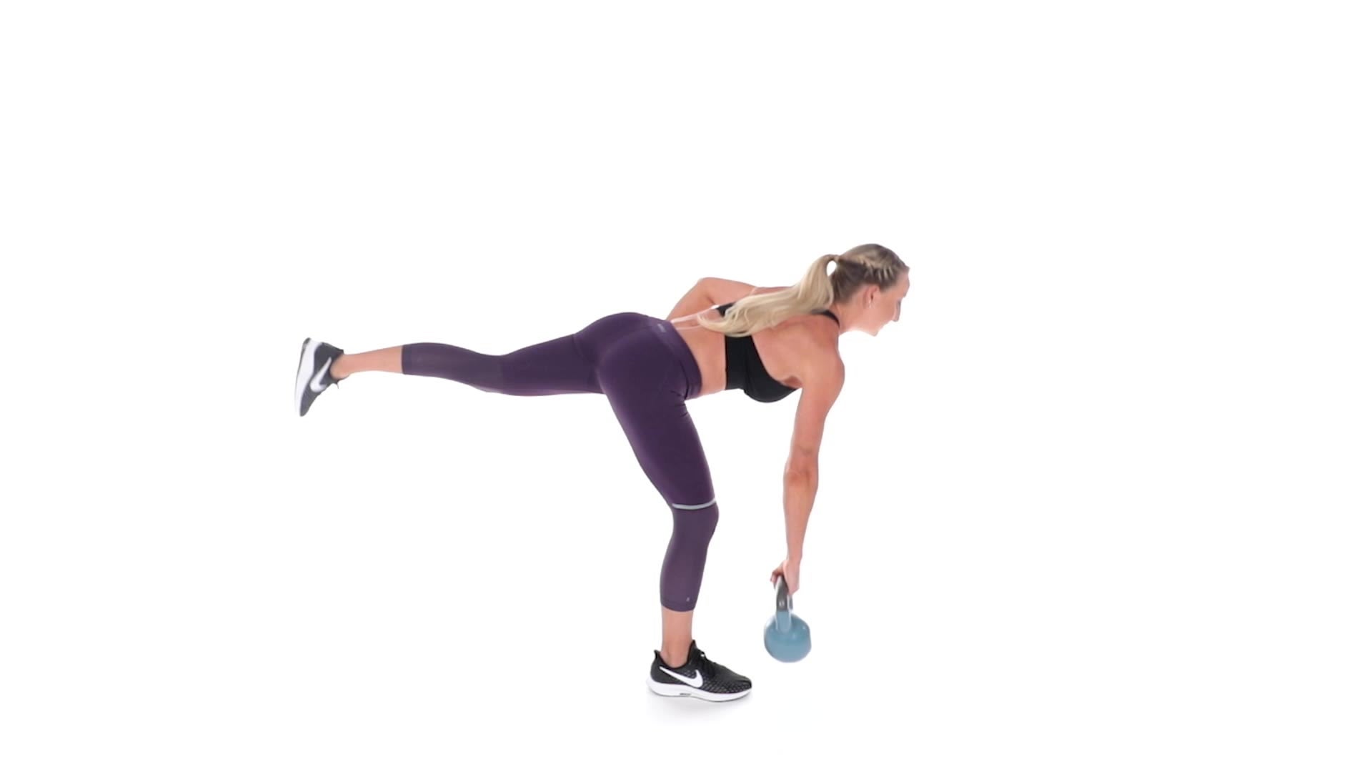 Unilateral Kettlebell StiffLegged Deadlift Oxygen Mag