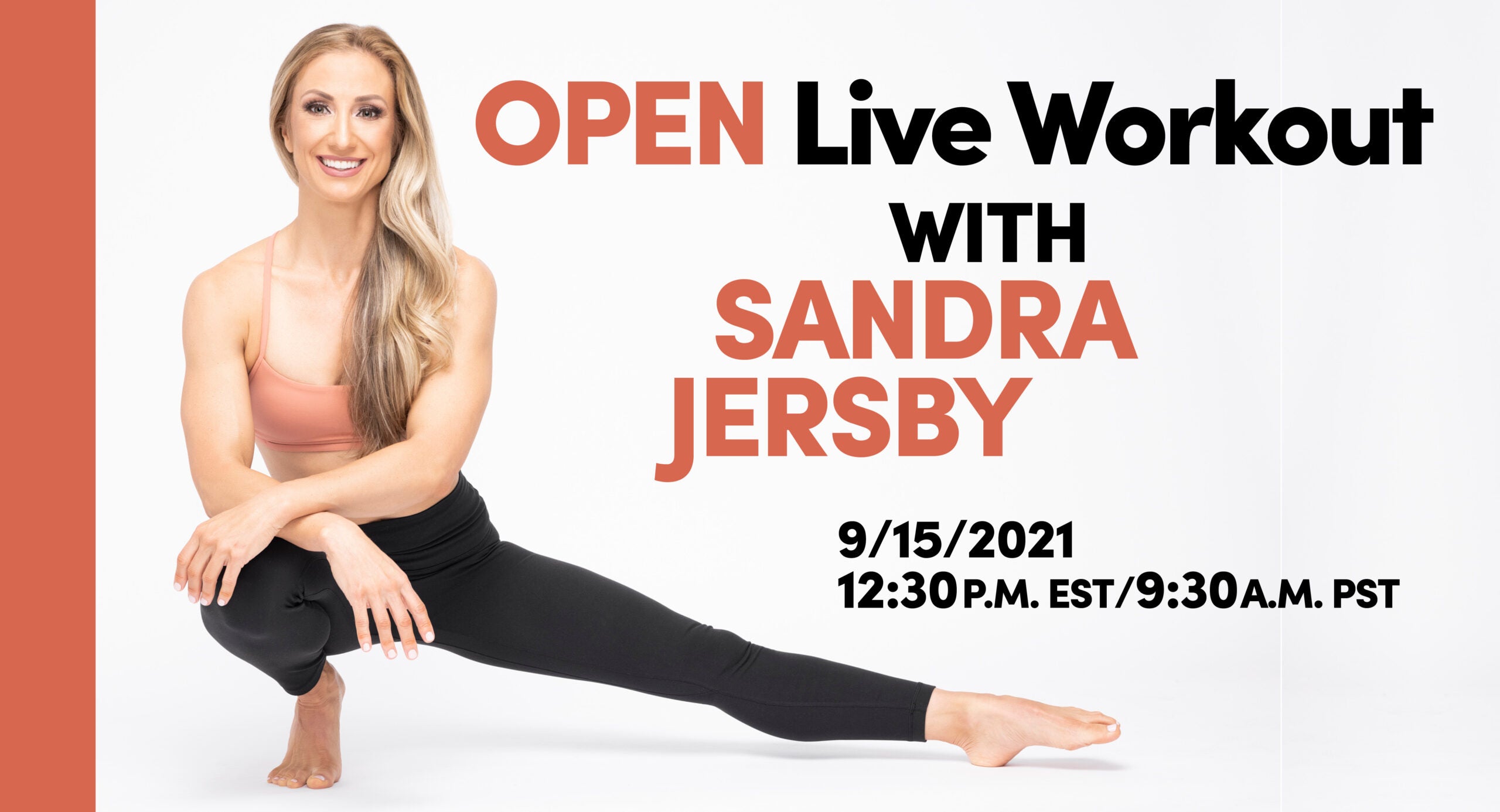 Live Workout With Sandra Jersby