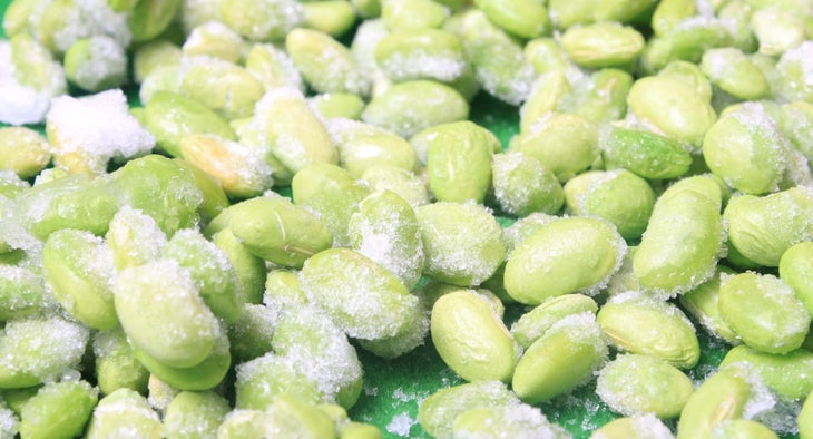 healthy frozen foods edamame