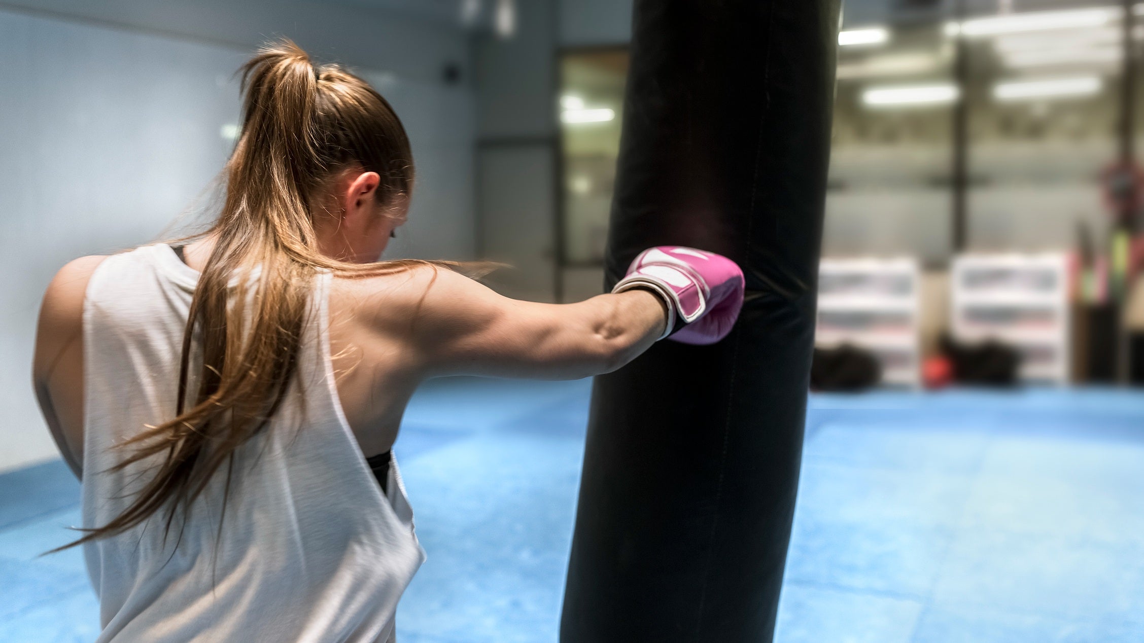 Heavy Bag Punching