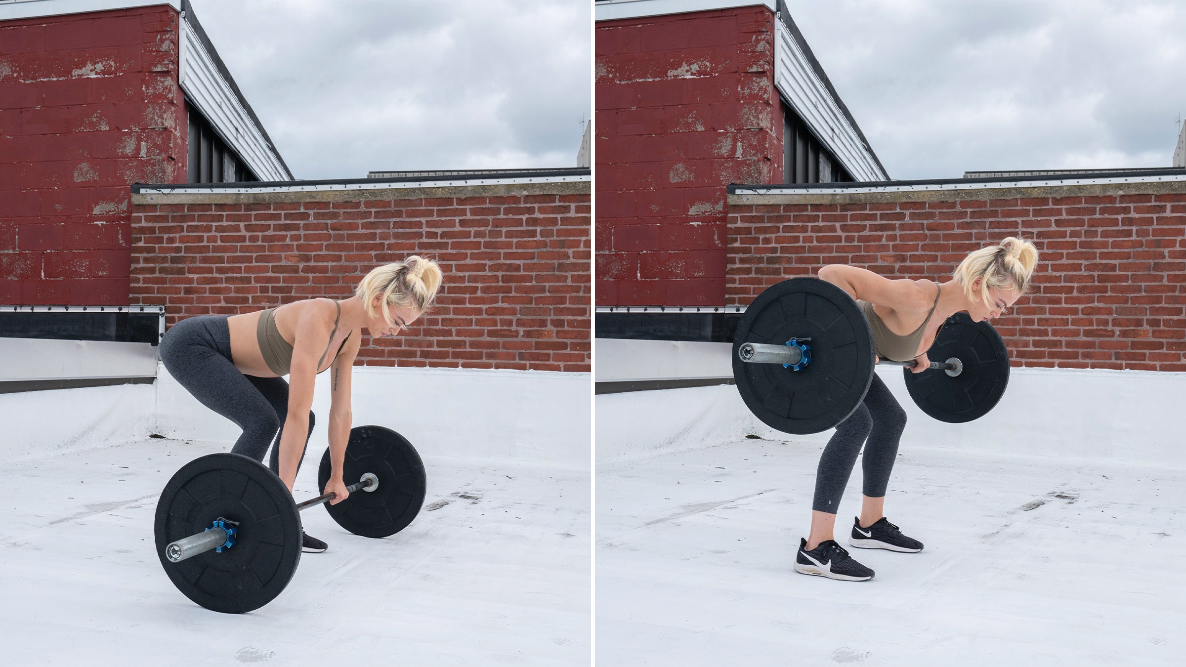 Barbell Push-Up to Pendlay