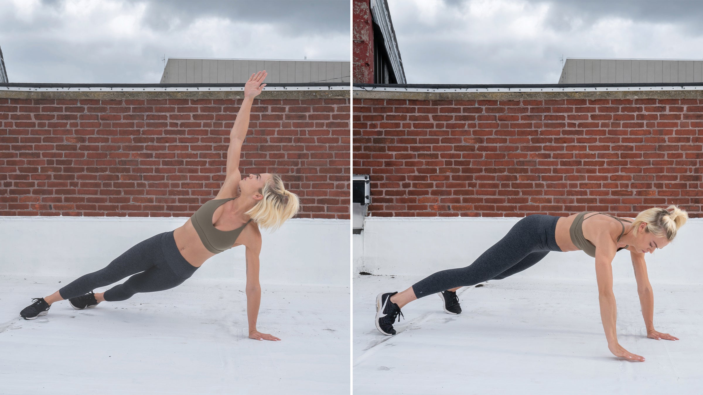 Plank Thigh Tap