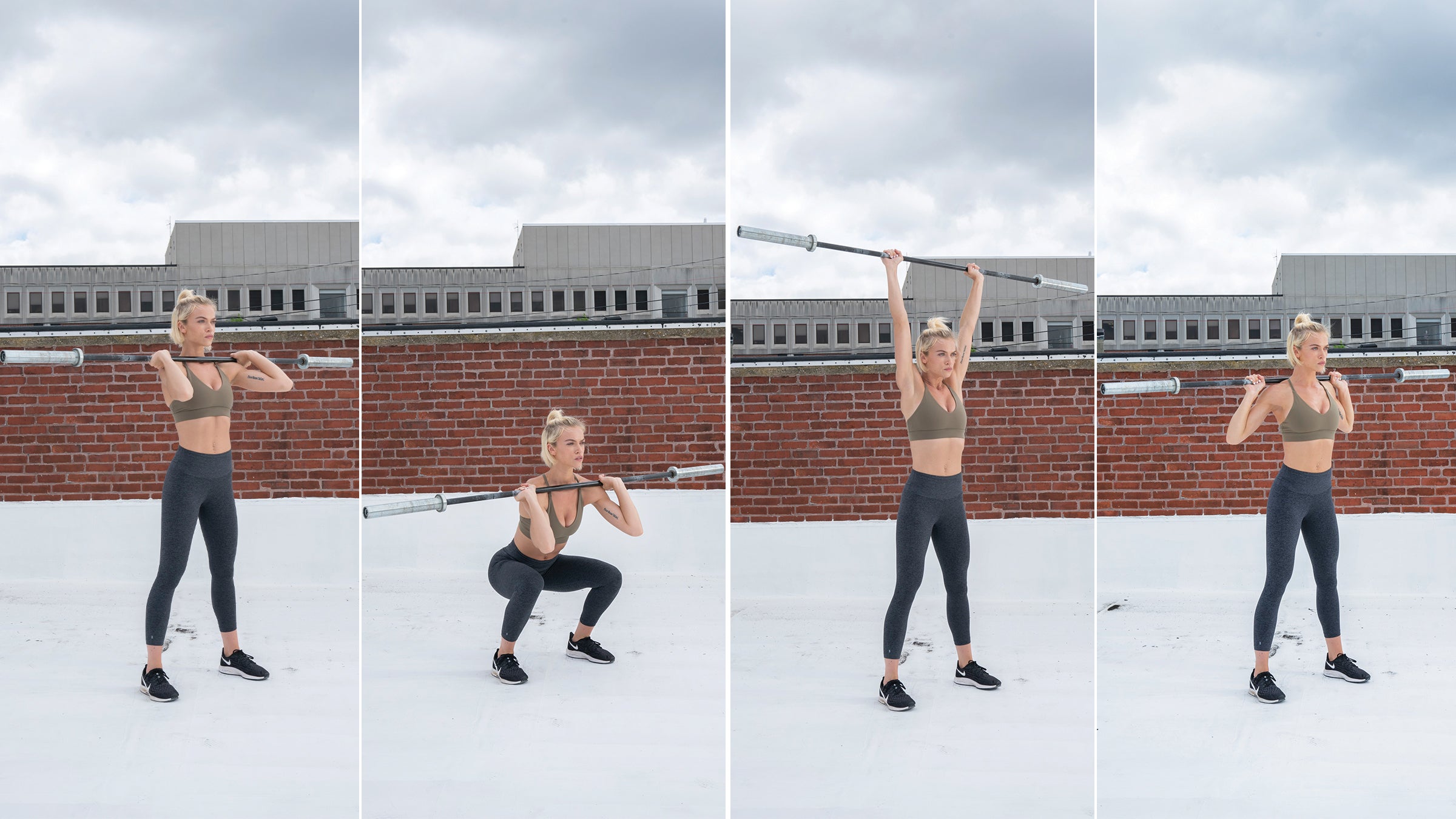 Squat-Press Barbell Complex