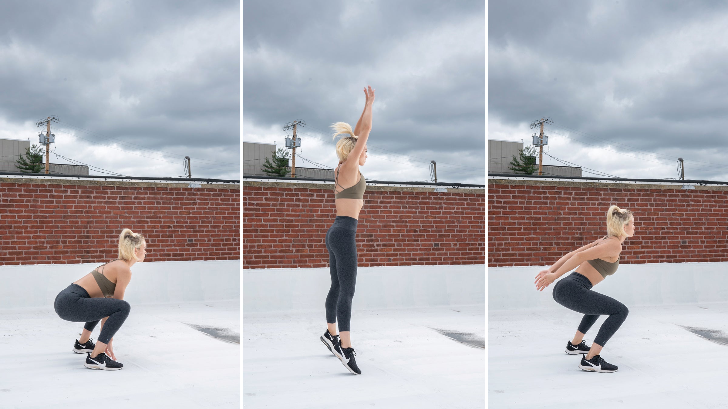 Touchdown/Reach-Back Squat