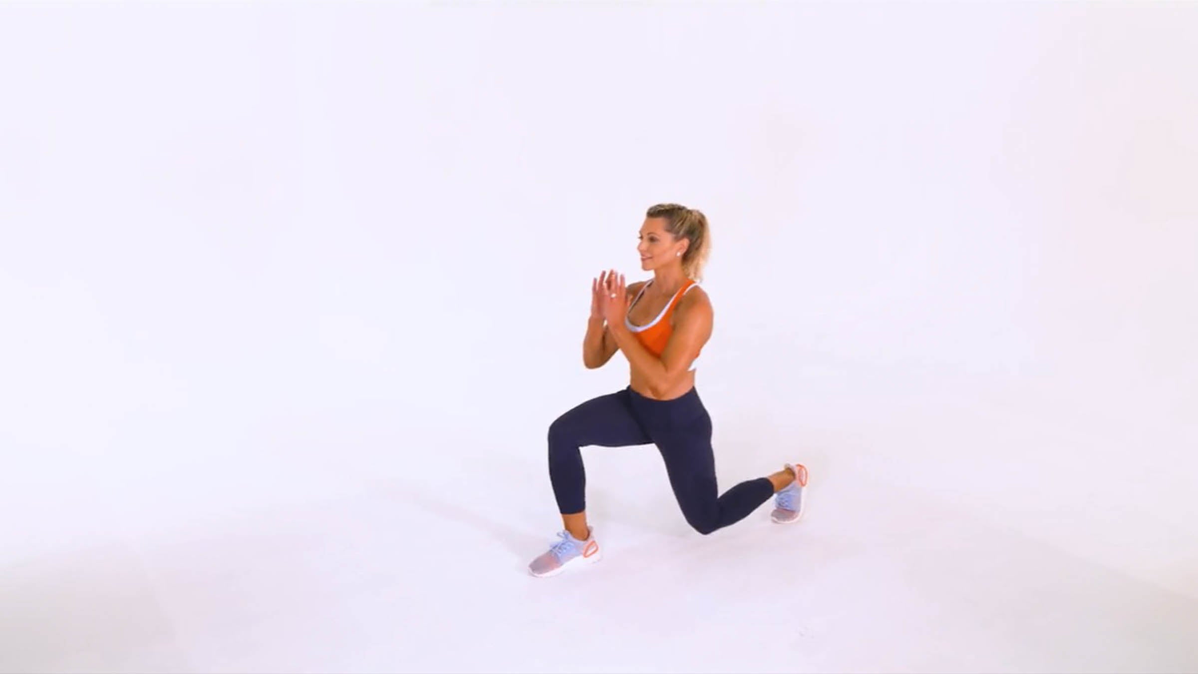 Stationary Lunge With Resistance Band With Talking Tips Oxygen Mag